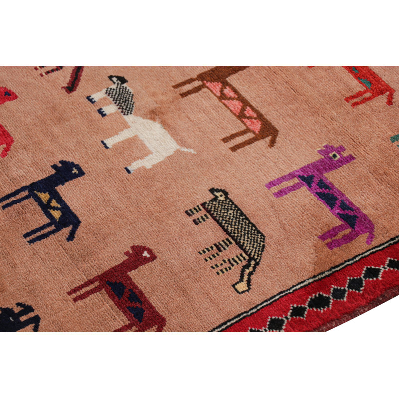 One-of-a-Kind 2'9"X3'11" Hand Knotted Area Rug