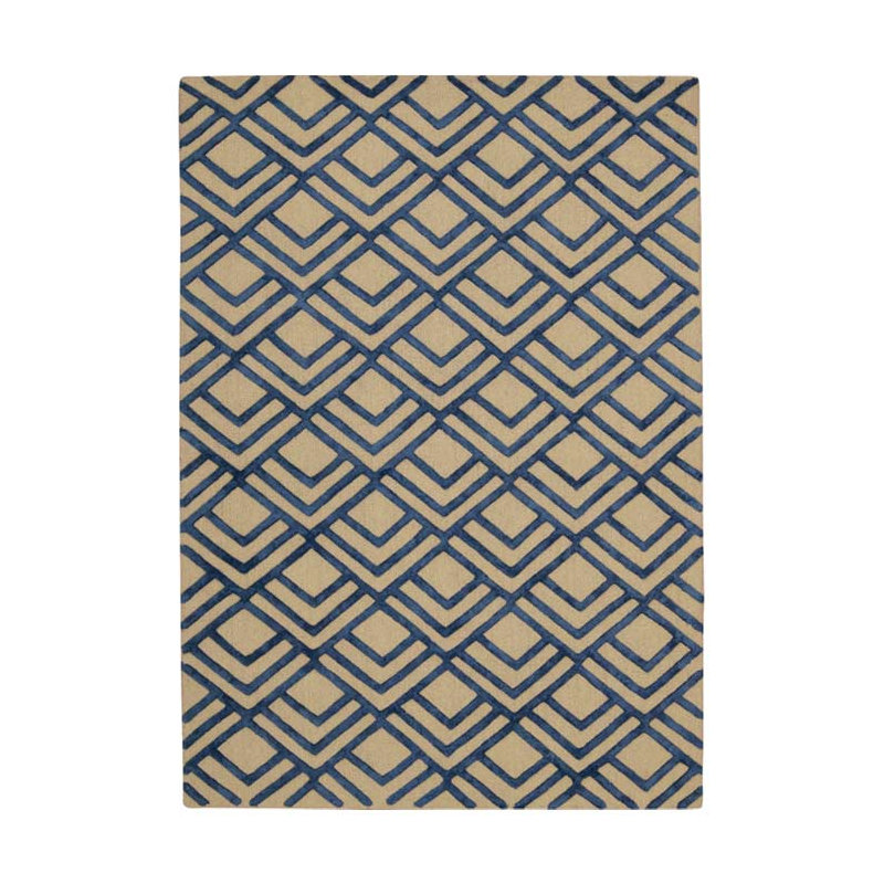 Jandreau Performance Geometric Indoor Rug, Rectangle 5' x 7'6"
