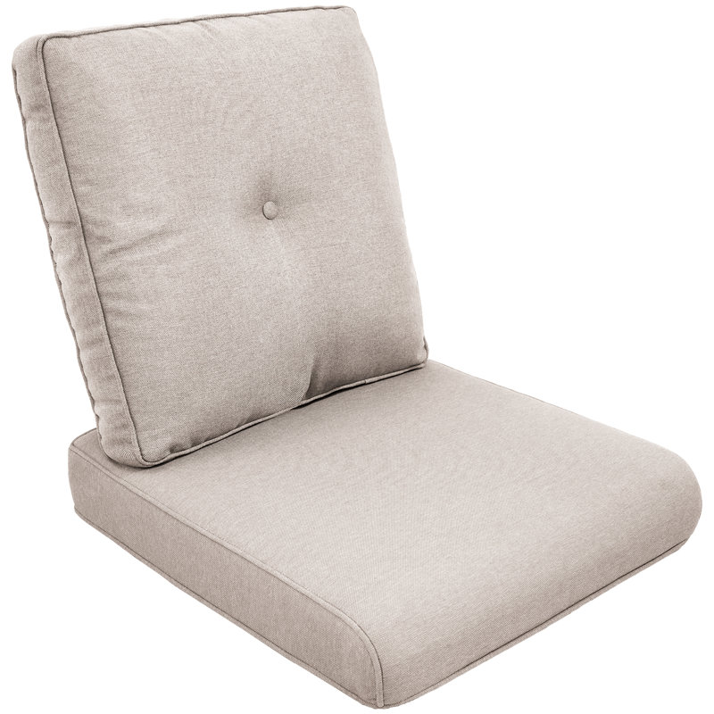 Coussin de siège / dossier d'extérieur Schutt, Beige, 1 coussin de siège / dossier