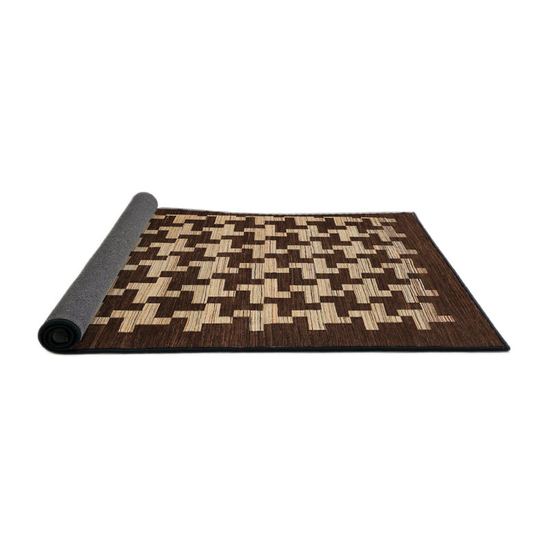 Tapis abstrait moderne 1624, Rond 6 pi