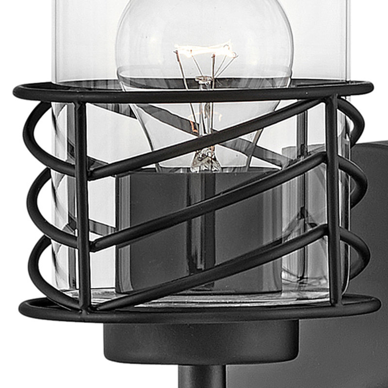 Meuble-lavabo simple, Noir