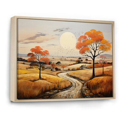" Orange Farm Autumn Landscape III "