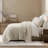 Stonewashed 100% Natural Cotton Waffle Quilt Set-119236245-119236247