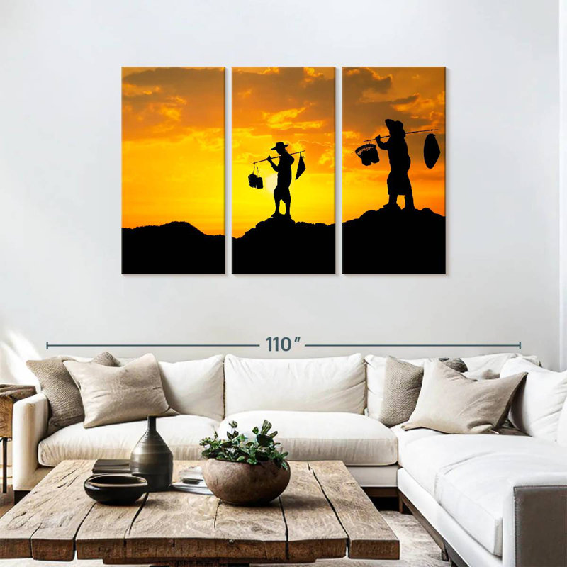 Alvord Saigon Sunset, 48" H x 74" W