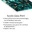« plumed-turquoise » par elisabeth fredriksson, impression sur toile tendue-73277889-87351137-87351138