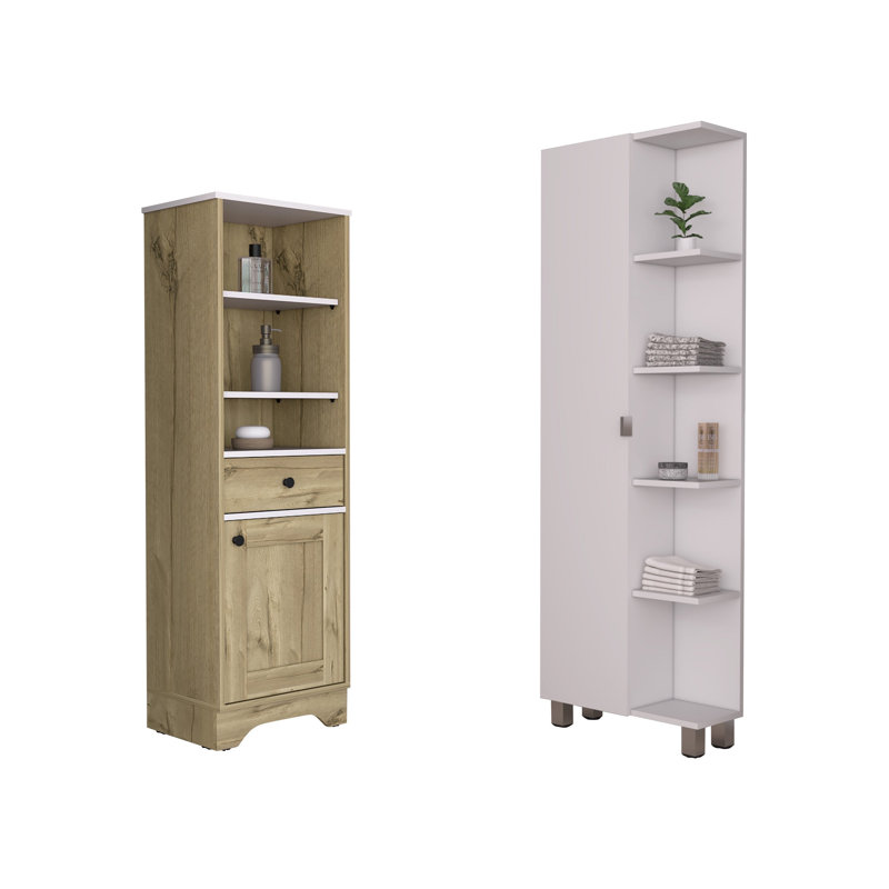 Abdias Wall Bathroom Storage Furniture Set
