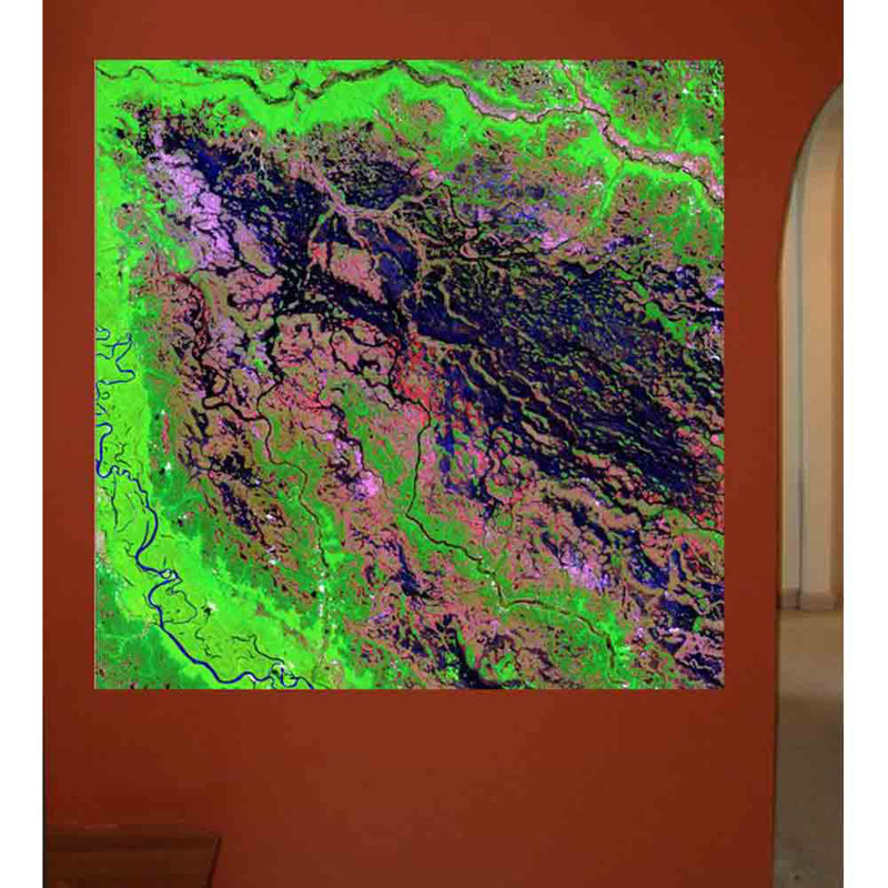 Adhésif décoratif Demini, H 36 po x l 36 po
