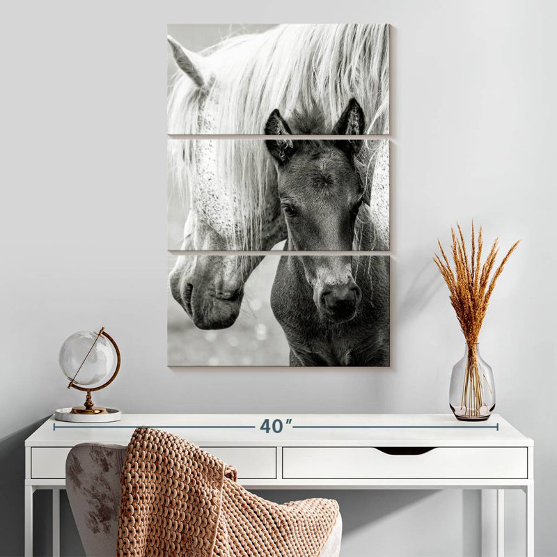 Brampt The Foal And Horse, 32" H x 20" W