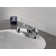 Core Centerset Bathroom Faucet with Drain Assembly
