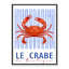 Le Crabe - reproduction carrée par Kimberly Allen-1750851367-1750851390