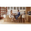 Tabouret de comptoir pivotant avec accoudoirs Ashwell-1929849992