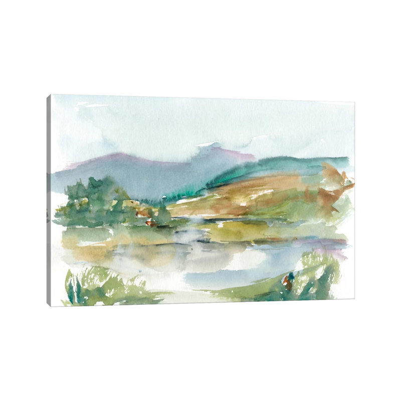 Impressionist Watercolor II by Ethan Harper - Wrapped Canvas Print, 20.32 cm H x 30.48 cm W