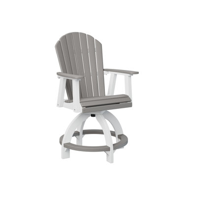 Chaise de comptoir pivotante Dawnita