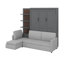 Grand lit escamotable avec tablettes-1263428052