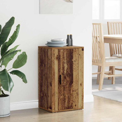 Sideboard Engineered Wood Side Cabinet Home Organiser