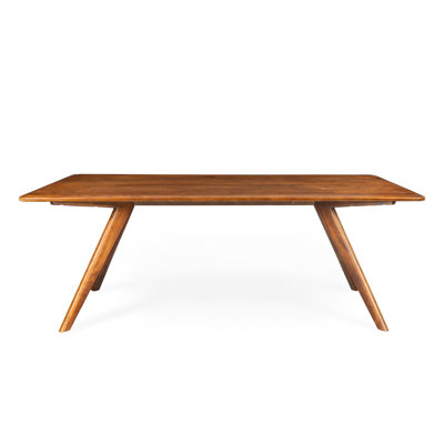 Table de salle à manger en bois Korrina Sterling