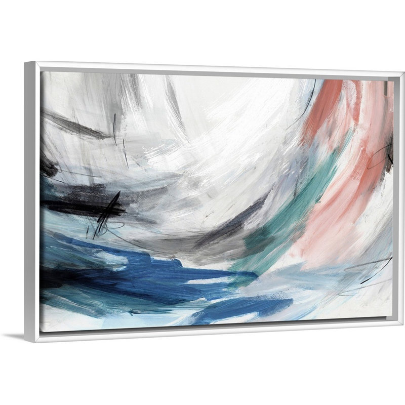 Reproduction d’art sur toile « sleetouts nights II » par PI studio, Toile blanche encadrée, H 22 po x l 32 po x P 1,75po