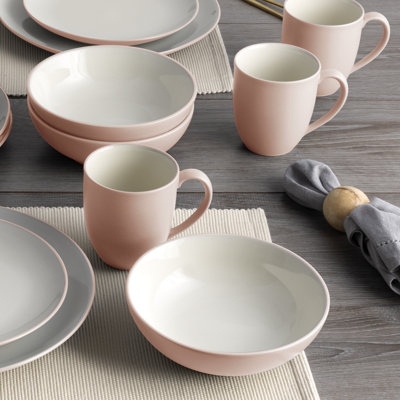 Noritake Colorwave 16-Piece Coupe Dinnerware Set, Service for 4
