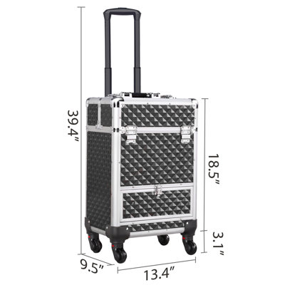 Ackerman 9 Compartment Makeup Organizer