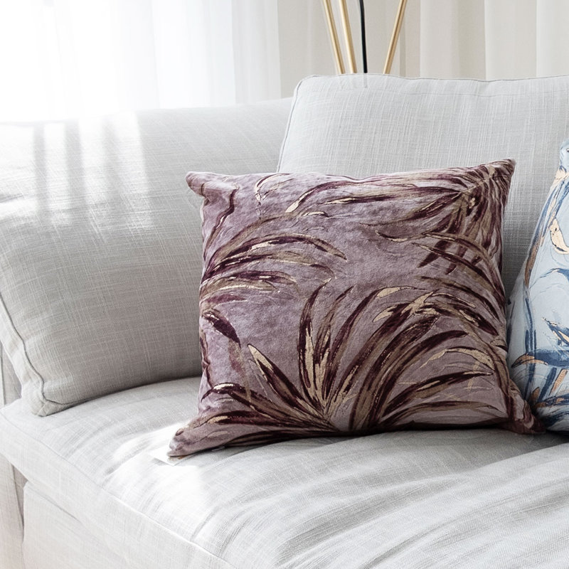 Coussin Beverly Hills, Mauve