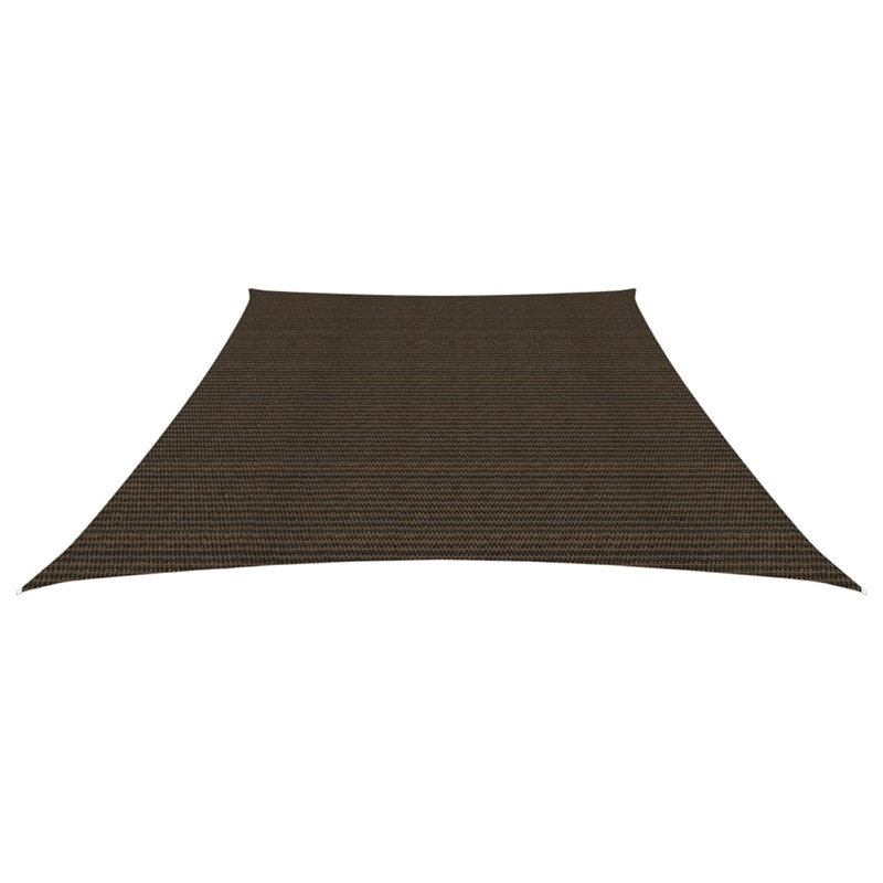 Auromita 3m x 5m Trapezium Shade Sail, Brown, 300 cm x 500 cm