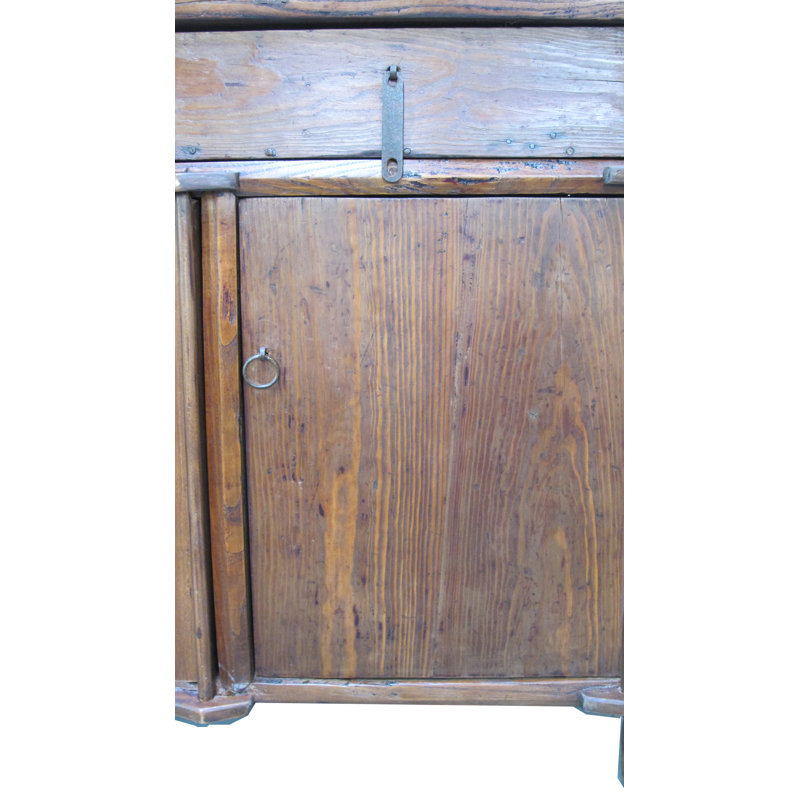 19th Century Rustic Elm Buffet