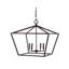 Luminaire suspendu géométrique à 4 lumières-970902900
