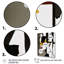 Street art profil en jaune et noir sur toile-48643267-48643271