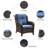 Tonry Wicker Outdoor Lounge Chair-824457826-824457827