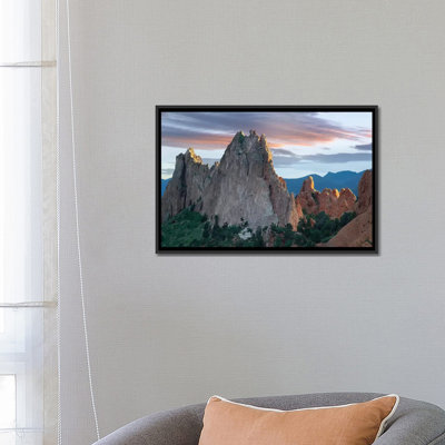 " Gray Rock And South Gateway Rock, Conglomerate Sandstone Formations, Garden Of The Gods, Colorado Springs, Colorado III " by Tim Fitzharris