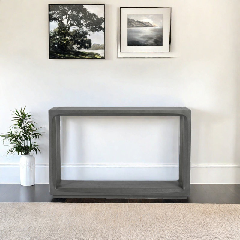 Retro Minimalist Console Table