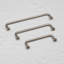 Brushed Nickel Slim Pipe Handles-122026832