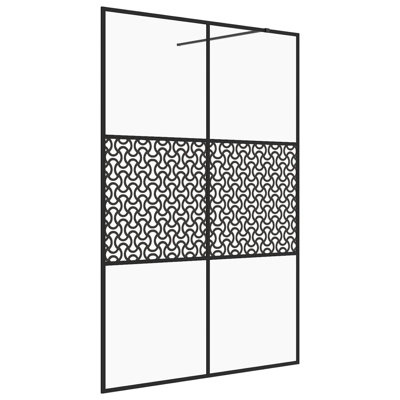 Hiren Semi-Frameless Aluminium Shower Door