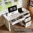 Farmhouse 47" Executive Desk With File Drawer-1883223336