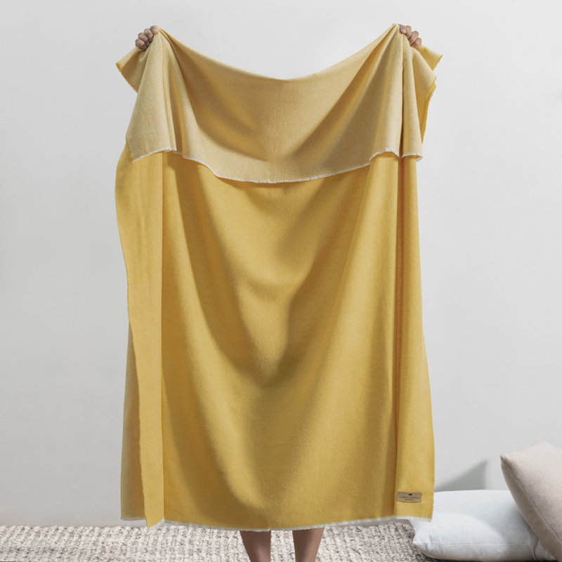 Aspen Throw, Yellow