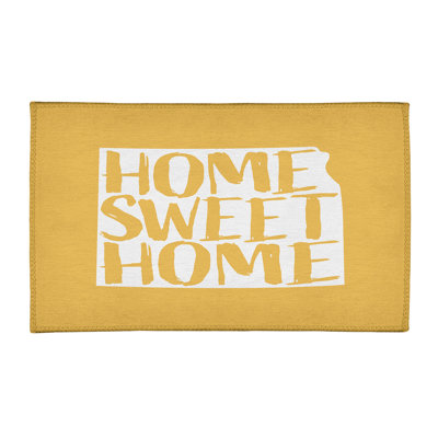 Tapis en poly-chenille kansas à la maison