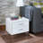 White Finish nightstand
