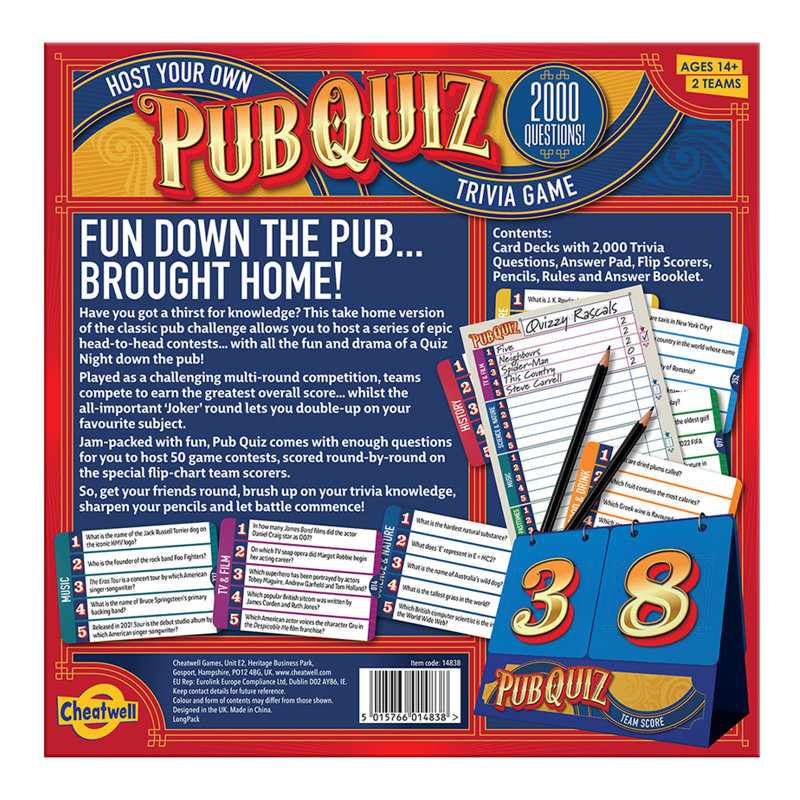 Cheatwell Games Paper Puzzles & Brainteasers