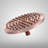BathSelect Rainfall Showerhead Antique Red Copper