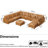Mizuho Upholstered L-Shaped Sectional-713468161
