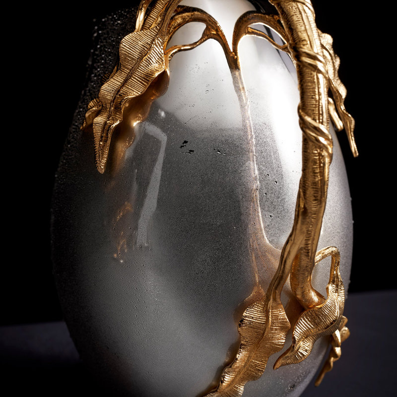 Fern 24k Gold Plated Pitcher
