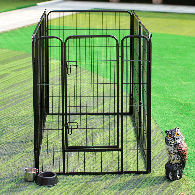 Rolf Panel Metal Exercise Pen With Door, 100cm H x 160cm W x 80cm D