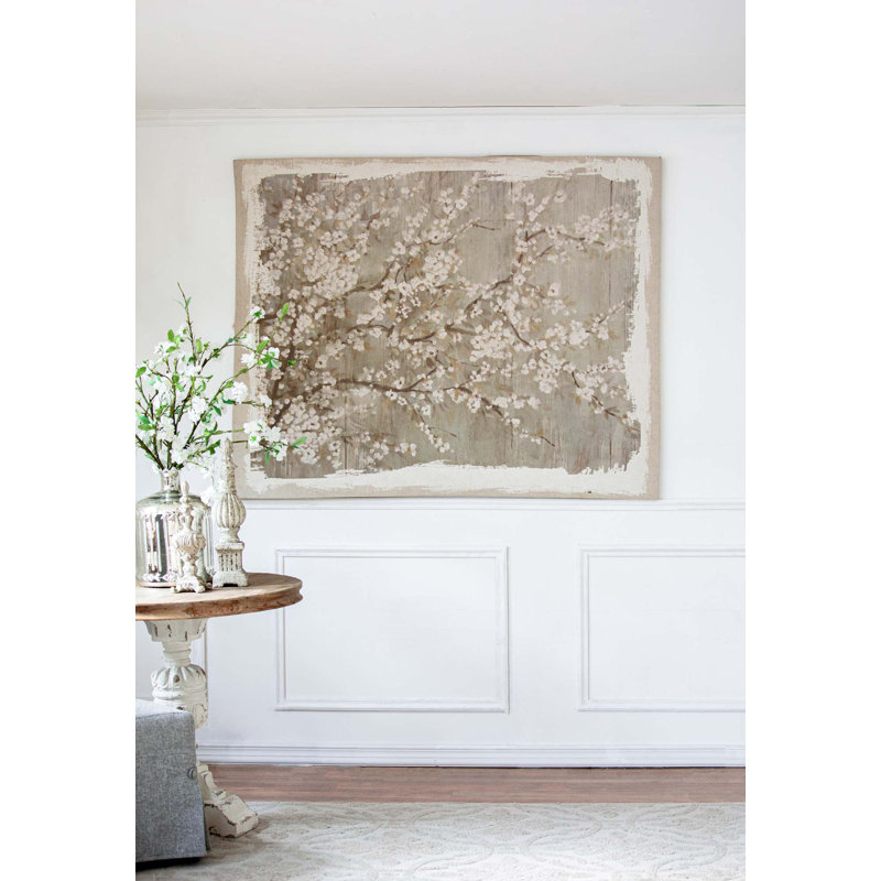 Grande fleur de cerisier, reproduction d'art sur toile