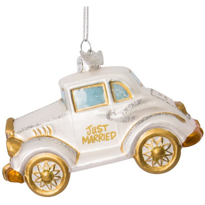 Noble Gems 9.3'' Glass Hanging Figurine Ornament