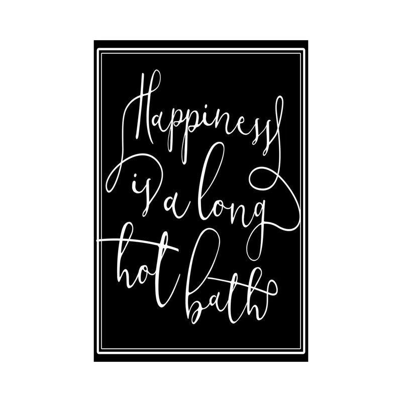 Hot Bath by Milli Villa - Wrapped Canvas Print, 20.32 cm H x 30.48 cm W