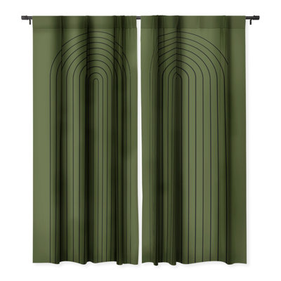 Xiola Blackout Curtain Single Panel