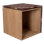 Authentic Italian Marble with Natural Oak Wood Occasional Table / Night Stand