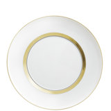 Domo Gold Porcelain Salad/Dessert Plate