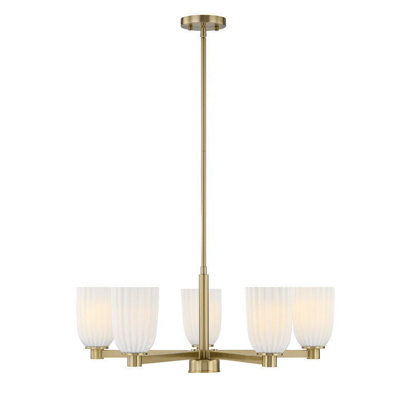 Éclairage pour meuble-lavabo cylindrique à DEL 14 po, Noble Brass