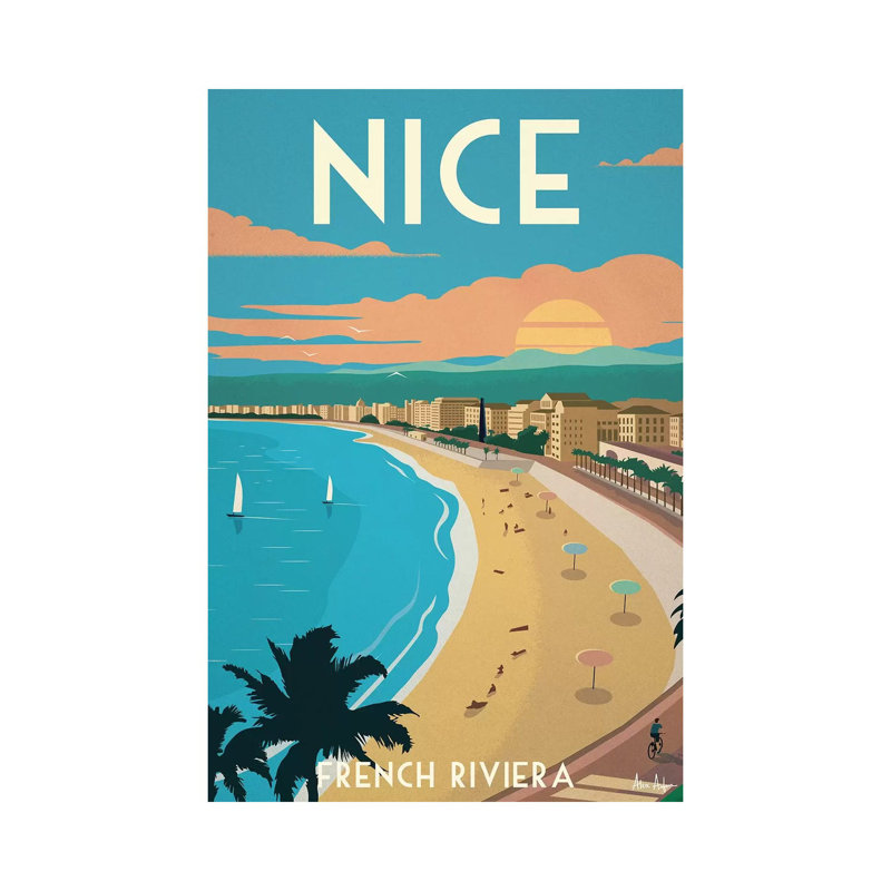 Nice - Wrapped Canvas Print, 101.6 cm H x 66.04 cm W x 3.175 cm D